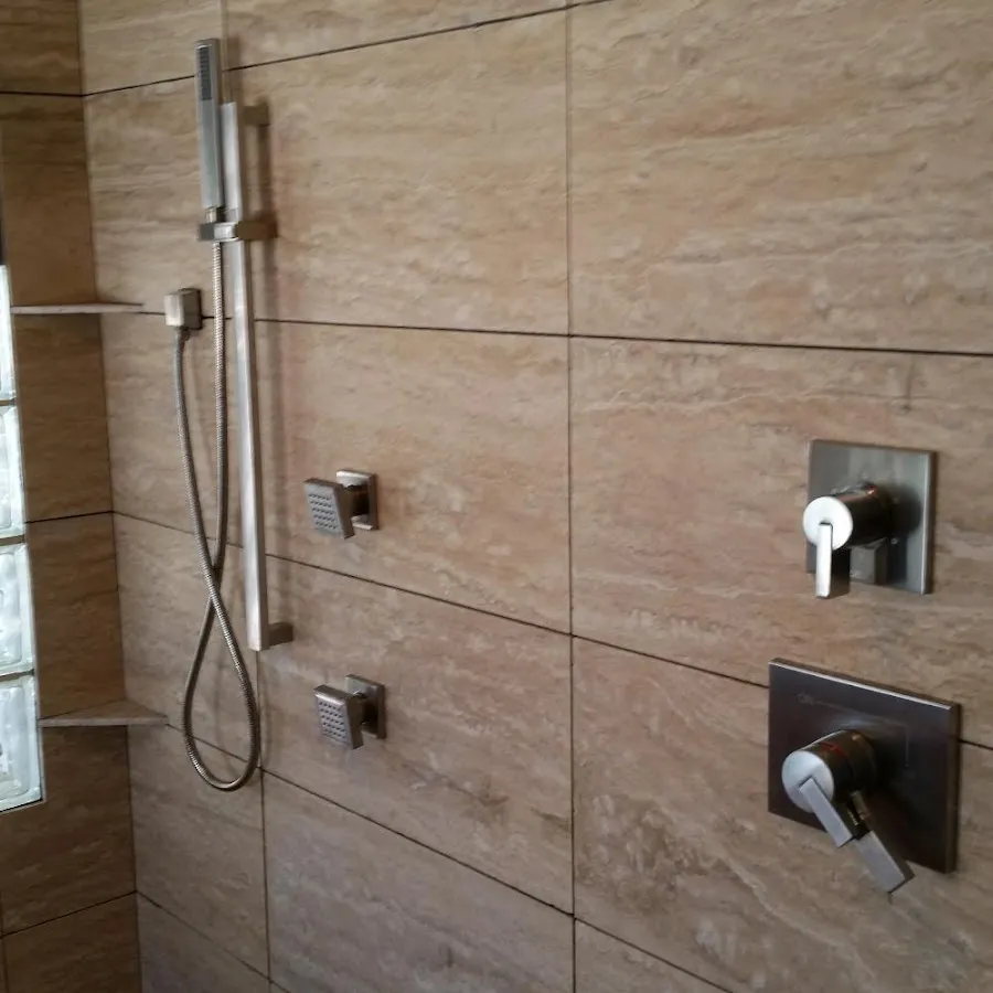 Shower fixture installation for Frozen Pipe Repair in Jericho